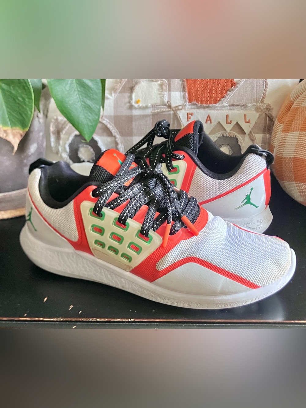 Jordan Lunar Grind Gatorade Like Mike 2017 Shoes 9.5 Used Orange Green No Box